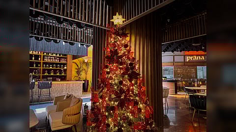 WORLD Kitchens Christmas tree.