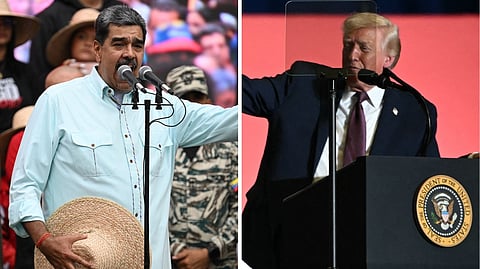 VENEZUELA’S President Nicolas Maduro: He’s better off taking care of his country’s affairs and UNITED States President Donald Trump warns against playing tough. 