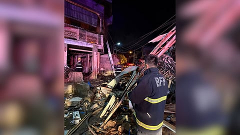 Two dead, two others injured due to a huge explosion in the City of Dagupan Thursday evening, 25 December