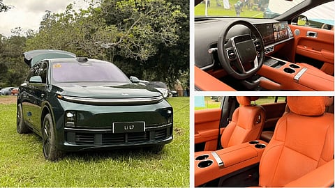 DISPLAY of the Li Auto SUV and its interior formed part of the hands-on setup during the road trip and campsite sessions in Antipolo.
