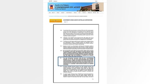 COA's 2024 annual audit reports