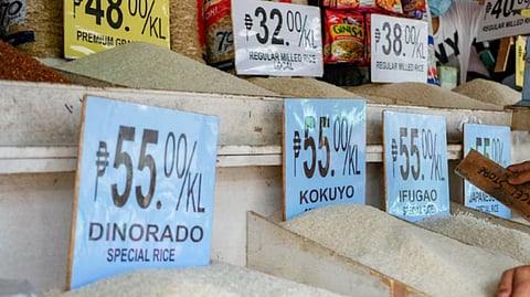 Rice price cap stays at P43/kilo