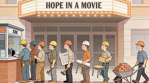 BOX-office numbers will translate into classroom desks, roofs and blackboards under the ‘From Reel to Real Stories: HOPE in a Movie’ campaign of SM Cares and SM Foundation.