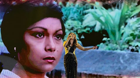THE Nora Aunor tribute: an iconic moment at the 51st MMFF Gabi ng Parangal.