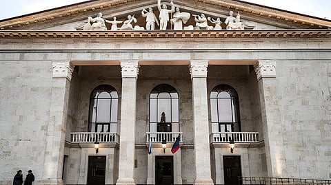 AFTER: The rehabilitated theater as posted on the Facebook page of Russia-based Victoria Ghibaudi. 