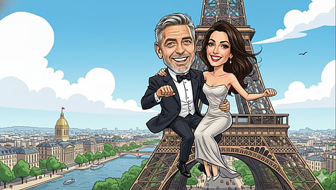 THE now-dual United States-French citizen George Clooney (left) has a long attachment to Europe. 