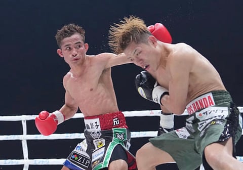 (FILE) WORLD Boxing Council champion Melvin Jerusalem (Left).