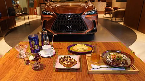 SETTING the mood, Key Coffee’s new comfort dishes and drinks are served inside Lexus Mitsukoshi, with the Lexus NX parked quietly in the background at Mitsukoshi BGC.