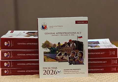 COPIES of the proposed P6.793-trillion national budget for 2026 await distribution to members of Congress. It allocates P2.49 billion to flood control and drainage projects, even as funding for new initiatives has mainly been scaled back amid ongoing investigations into alleged irregularities.  
