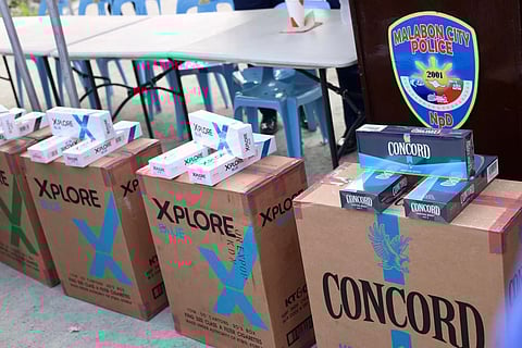 P1.5B worth of unregistered tobacco seized in Malabon