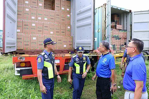  BOC, PNP seize P1.5B in illicit cigarettes in coordinated operation 

