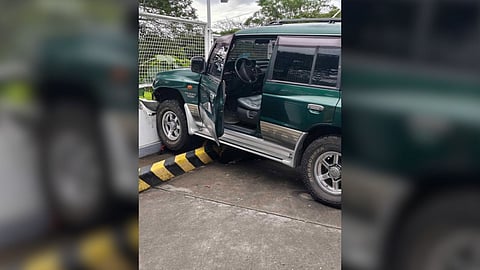 A motorcycle rider was killed and two others injured after a Mitsubishi Pajero crashed into a gas station in San Jose del Monte, Bulacan, on 2 January, police and witnesses said.
