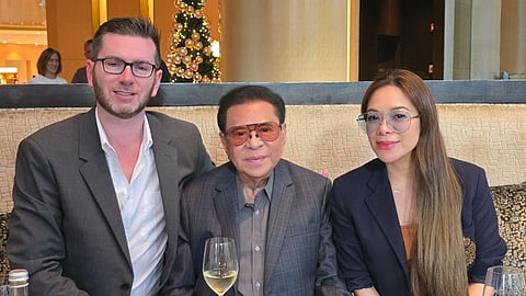 FORMER Miss Universe vice president Shawn McClain, Chavit Singson and Congresswoman Richelle Singson.