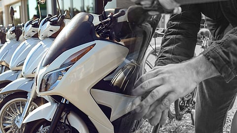 SUSPECT allegedly stole a motorcycle and was arrested by police after a multi-day pursuit spanning Rizal and Manila.