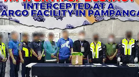 SOME P7 million worth of ecstasy party drugs were seized during a joint interdiction operation at a Clark Freeport cargo facility.