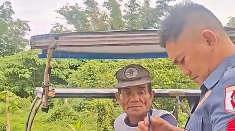 Baler cop helps drunk driver get home