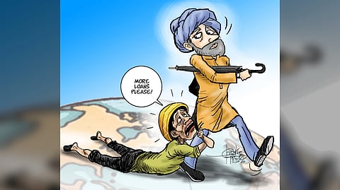 Debt junkie rules Palace