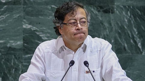COLOMBIAN President Gustavo Petro.