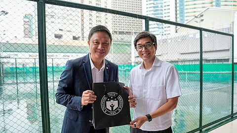 PSC chairman Patrick ‘Pato’ Gregorio (left) and Philta president John Rey Tiangco are leaving no stone unturned in coming up with a successful hosting of the Philippine Women’s Open on 26 January.