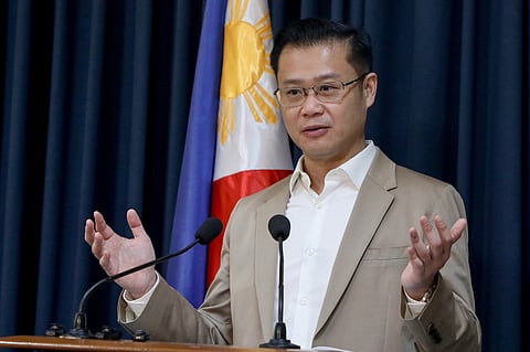 Senator Sherwin Gatchalian faces the members of the press for the first media conference in Senate, Pasay for the year to answer questions regarding the approved National Budget for 2026 on Tuesday, 6 January, 2025