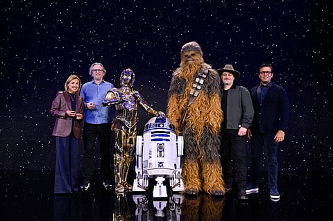 THE Lego Group and Walt Disney bring Star Wars characters to the main stage during the 2026 CES in Las Vegas, Nevada.