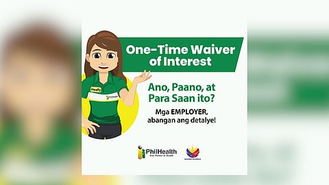 PhilHealth rolls out one-time interest waiver for unpaid contributions