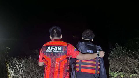 A man was rescued after getting lost around Tarak Ridge at Barangay Alasasin in Mariveles, Bataan on January 6, 2025.