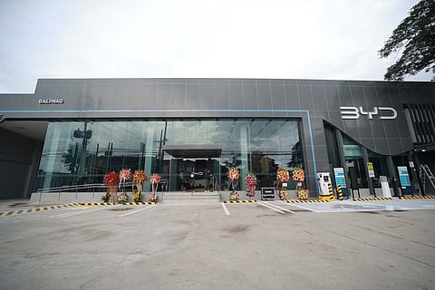 BYD Baliwag stands along a main road in Bulacan as the brand opens its first dealership in the province during its November launch.