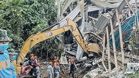 SEARCH and rescue teams race against time to look for survivors after the Binaliw Landfill collapsed on Thursday afternoon. At least one person was reportedly killed by the garbage landslide while 38 individuals are reportedly missing.