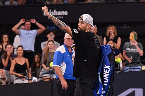 NICK Kyrgios is still struggling for form, prompting him to focus on the doubles event of the Australian Open. 