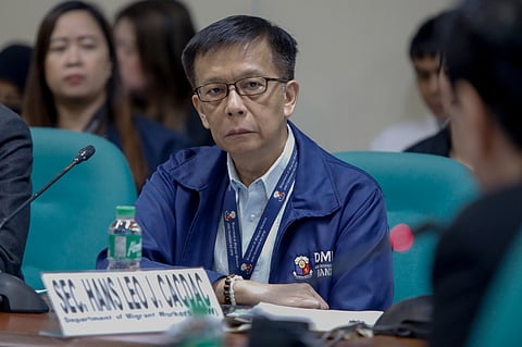 DEPARTMENT of Migrant Workers Secretary Hans Leo Cacdac attends a Senate hearing on measures to uplift the welfare of overseas Filipino workers. Cacdac stated that the Marcos administration had spent P557 million on welfare and legal assistance for OFWs in Taiwan.