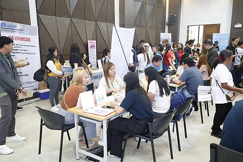 Some 25 job seekers were hired on the spot during the job fair that offered 2,930 job vacancies at the Clark Events and Conference Hall on January 9, 2026.