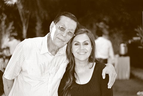 KATRINA and her beloved dad, JPE.