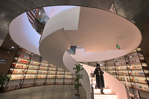 A WOMAN visits a bookstore in Beijing, China on 17 December 2025. 