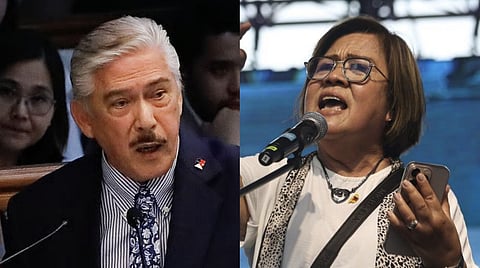De Lima tells Sotto: Senate absence was ‘involuntary,’ unlike Bato’s