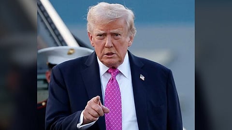 Trump says Iran wants to negotiate 