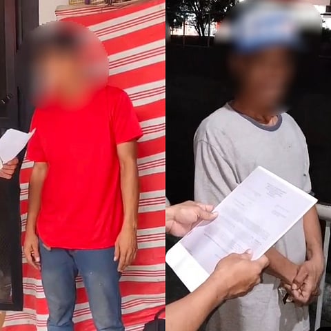 (Left) Alias "Jayson", (Right) Alias "Rodolfo"