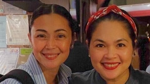 Jodi Sta Maria during her visit to Judy Ann Santos