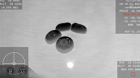 This screengrab taken from NASA+ livestream shows the SpaceX Crew Dragon Endeavour spacecraft with parachutes deployed before splash down in the Pacific Ocean off the coast of San Diego, California, on January 14, 2026, carrying NASA astronauts Mike Fincke and Zena Cardman, Japan Aerospace Exploration Agency (JAXA) astronaut Kimiya Yui, and Roscosmos cosmonaut Oleg Platonov. Four crewmembers departed the International Space Station on January 14 after a medical issue prompted their mission to be cut a month short -- a first for the orbiting laboratory.
The US space agency has declined to disclose which crewmember has the health problem or give details about the issue, but it has stressed the return is not an emergency situation.
The affected crewmember "was and continues to be in stable condition," NASA official Rob Navias said on January 14.