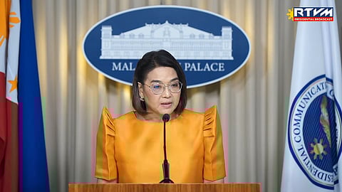 Palace Press Officer Undersecretary Claire Castro