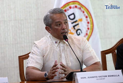 (January 15 2026) At the press-conference the Department of the Interior and Local Government (DILG) Secretary Jonvic Remulla, announce that the DILG is offering a ₱10 million reward for information leading to the arrest of the alleged mastermind in the “Missing Sabungeros” case, businessman Charlie “Atong” Ang. together with Philippine National Police–Criminal Investigation and Detection Group (PNP-CIDG) Chief PMGen. Robert Morico II and Bureau of Immigration Legal Division Chief Atty. Arvin Santos, SILG said Atong Ang is considered armed and dangerous, prompting the Philippine National Police to intensify efforts to locate him. He also confirmed that the administration has requested an Interpol red notice against Ang, who faces kidnapping charges in connection with the disappearance of several cockfighting enthusiasts in the country. Photo/Analy Labor