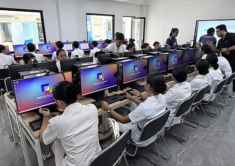 DigiPlus Foundation brings digital learning hub to remote Ticao Island