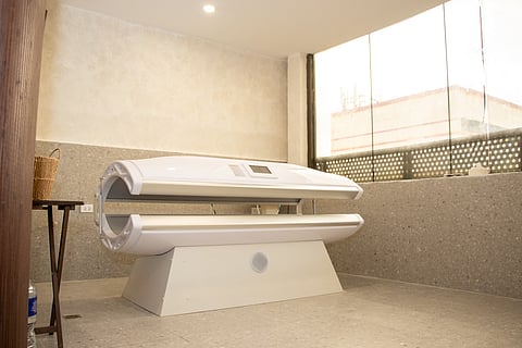 TREATMENT room with cell activation suite.