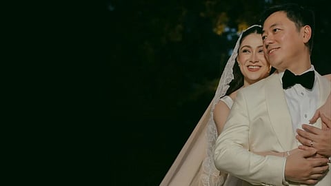 KAPUSO Actress Carla Abellana with husband Reginald Santos.