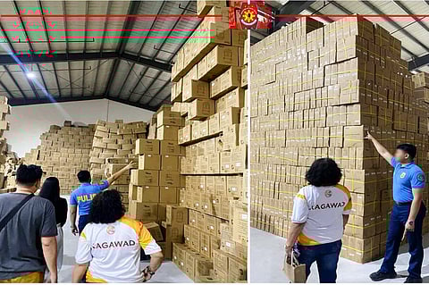 SOME P43.7 million worth of alleged substandard appliances were seized by authorities during an operation in two warehouses at Narra Street, Barangay Taal, Bocaue, Bulacan, on 14 January 2026.