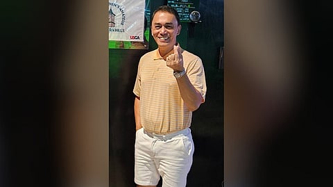 NORMAN Sto. Domingo serves as the steady hand who guides young golfers become future champions.