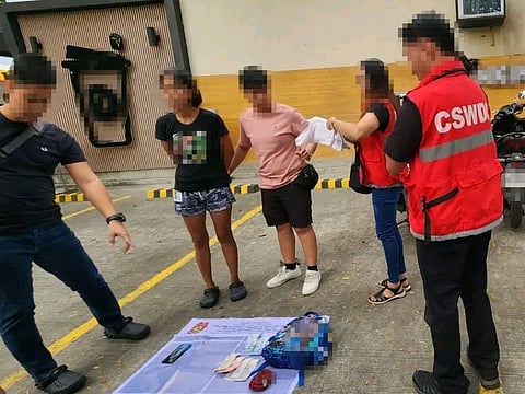 OPERATIVES from the Philippine National Police arrest the 45-year-old woman in Pasig City for allegedly selling her one-year-old baby for P8,000. The PNP Anti-Cybercrime Group revealed that the suspect is a repeat offender, having allegedly sold one child previously and attempted to sell five others.