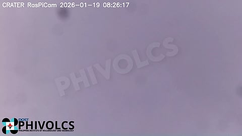PHIVOLCS reports 19 volcanic earthquakes, hundreds of rockfalls, and high sulfur dioxide emissions at Mayon Volcano in Albay over the past 24 hours.