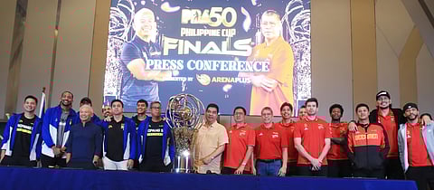 TNT Tropang 5G and San Miguel promise an all-out war when they clash in the PBA Philippine Cup best-of-seven finals series starting Wednesday.