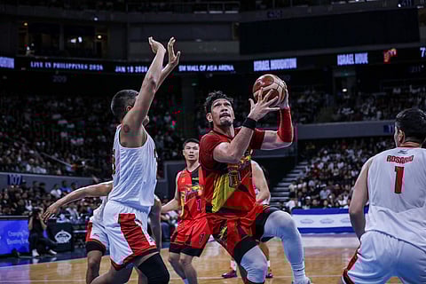 SAN Miguel’s June Mar Fajardo is one big problem TNT has to contend with in the PBA Philippine Cup finals starting Wednesday.  